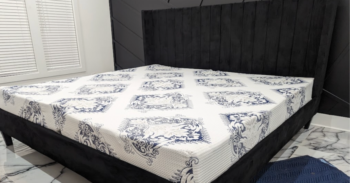 the oasis alaskan king mattress and platform bed package