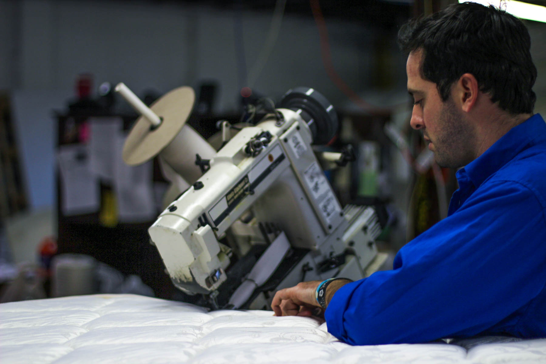 custom sized mattress production constructing a custom mattress
